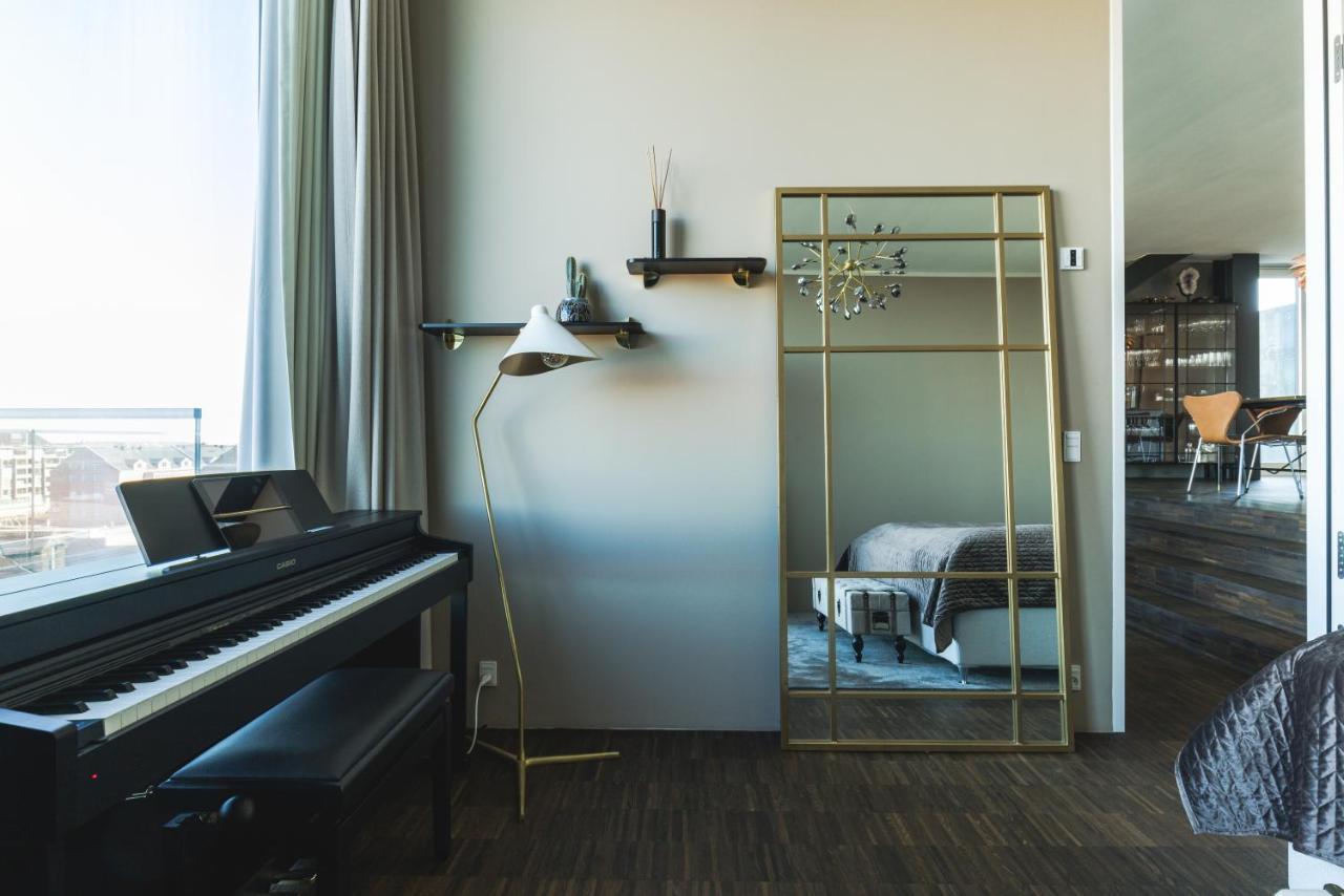 Luxury Harbourfront Penthouse With Private Rooftop Copenhaga Exterior foto