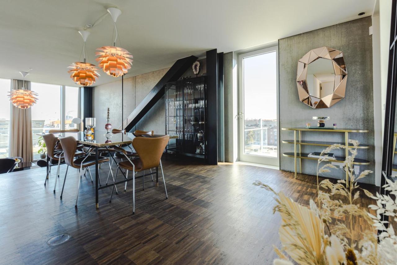 Luxury Harbourfront Penthouse With Private Rooftop Copenhaga Exterior foto