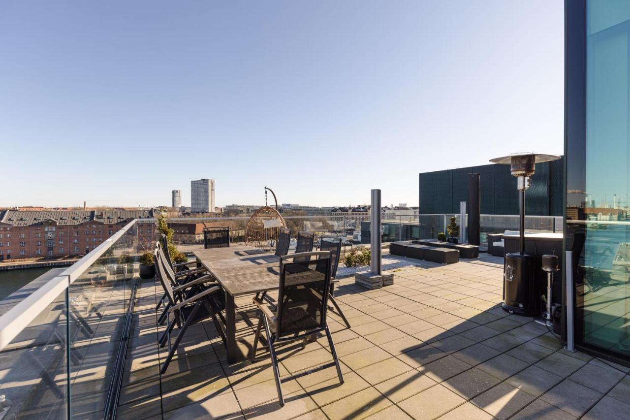 Luxury Harbourfront Penthouse With Private Rooftop Copenhaga Exterior foto
